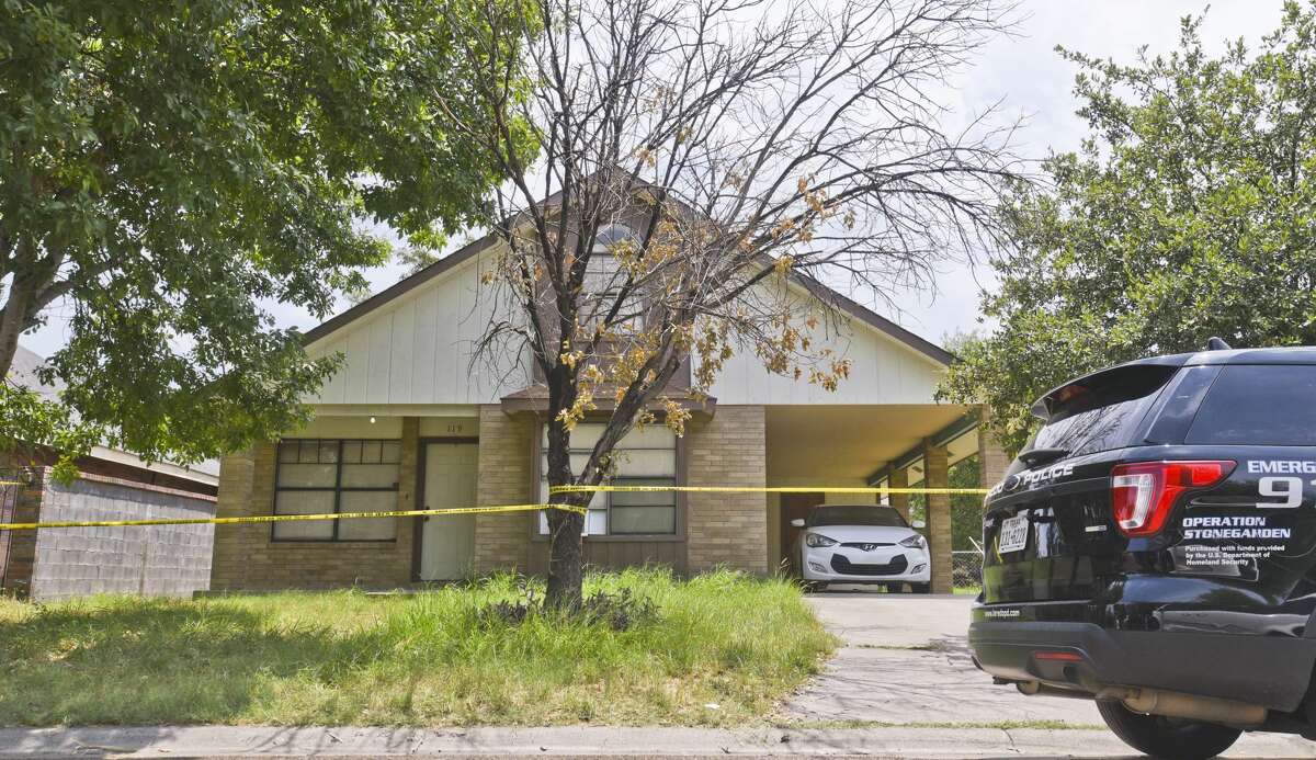 An exterior view of the house on the 100 block of St. Pierre Lane where Myriam Camarillo, 27, was found deceased, Saturday, Jul 13, 2019, after a four day search by Laredo Police with the help of the community.