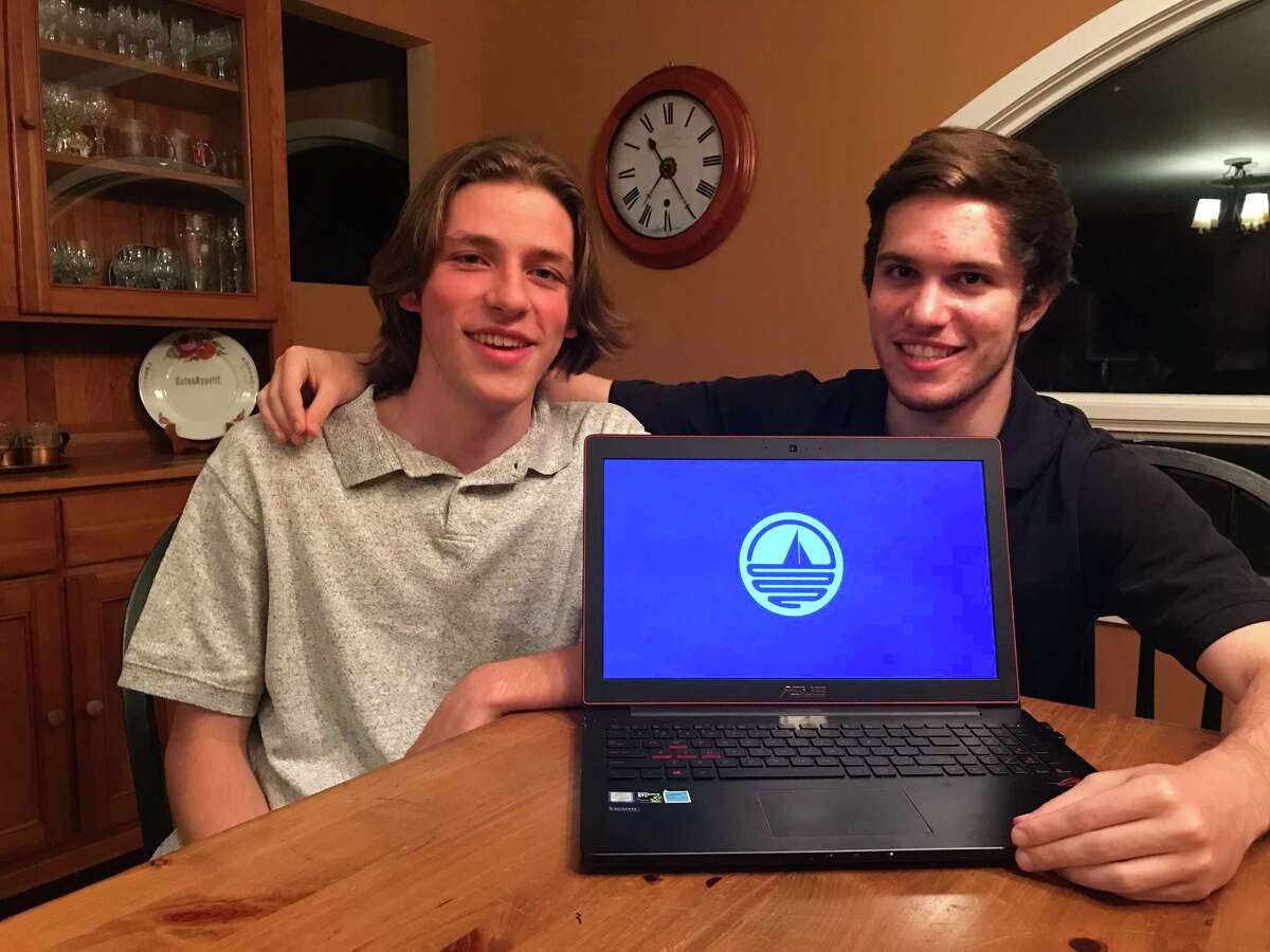 Halfpast founders John Thompson and Brendon Agliardo. The pair originally founded Ridgefield Top Tier Tech when they were sophomores at Ridgefield High School. They graduated from RHS in 2017. Thompson attends Georgia Tech and Agliardo attends the University of Maryland.