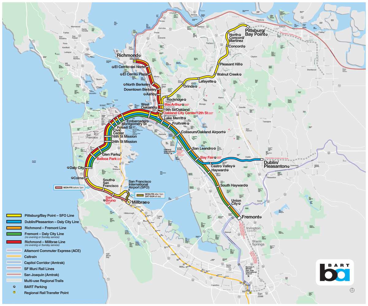 bart route planner