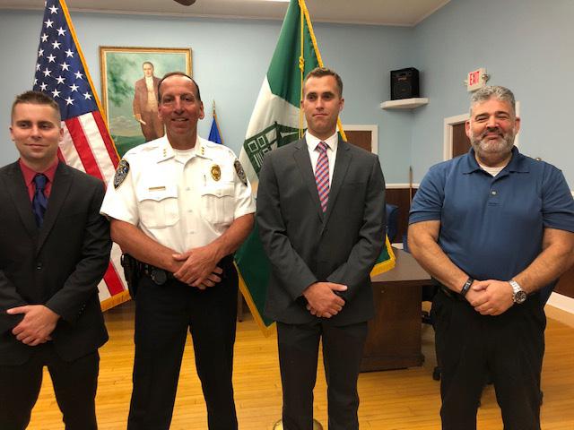 New Milford swears in new police officers