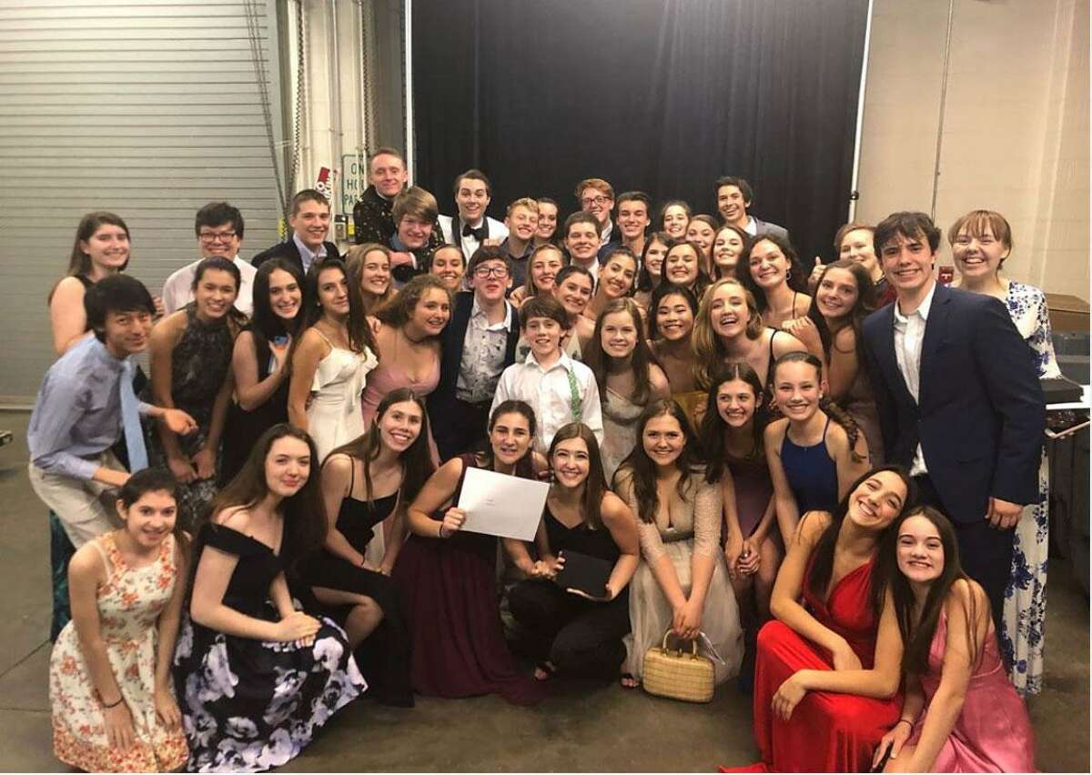 Wilton students received Halo theatre awards for their productions of Witness for the Prosecution and Newsies.