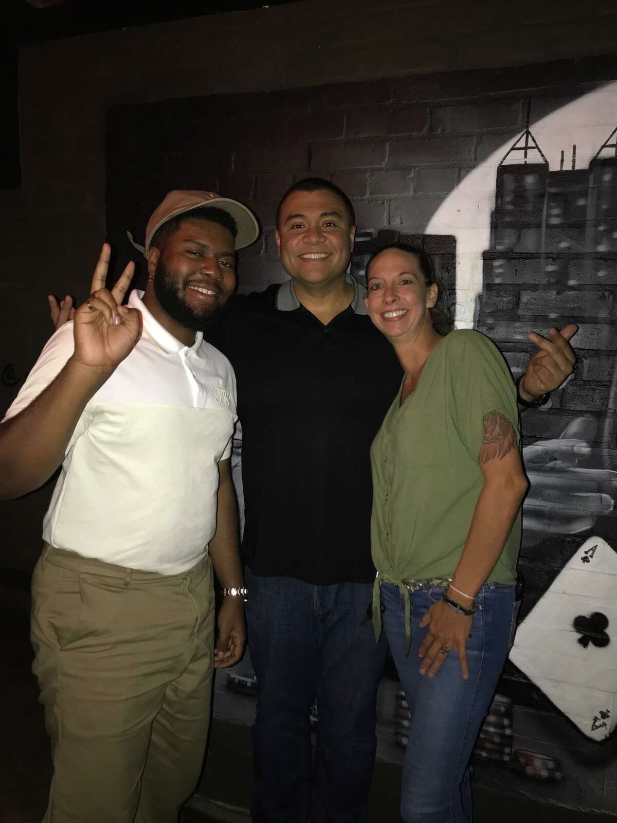 Smoke Owner Adrian Martinez said the Khalid showed up with a group of friends around 7 p.m. Monday, ordered the Pit Master Feast and signed himself up for karaoke under the name "Roger."
