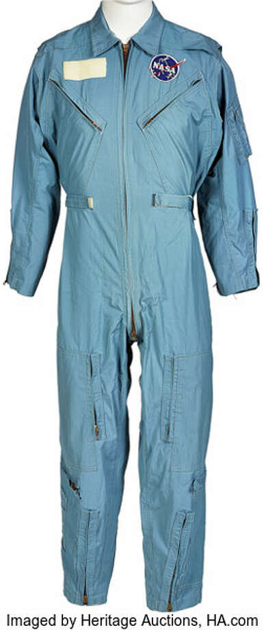 Neil Armstrong's personally worn flight suit among rare memorabilia up ...