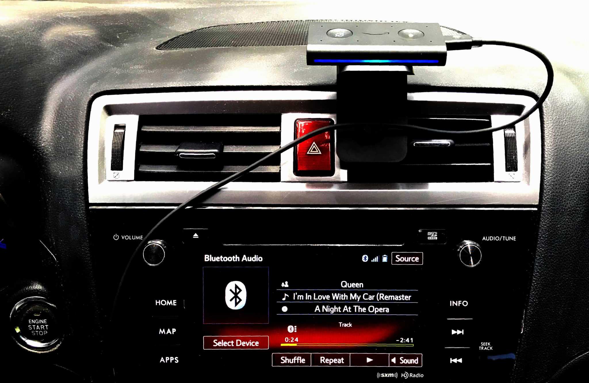 How to Set Up  Echo Auto in Your Car with Mobile Phone and Bluetooth  -  Alexa 