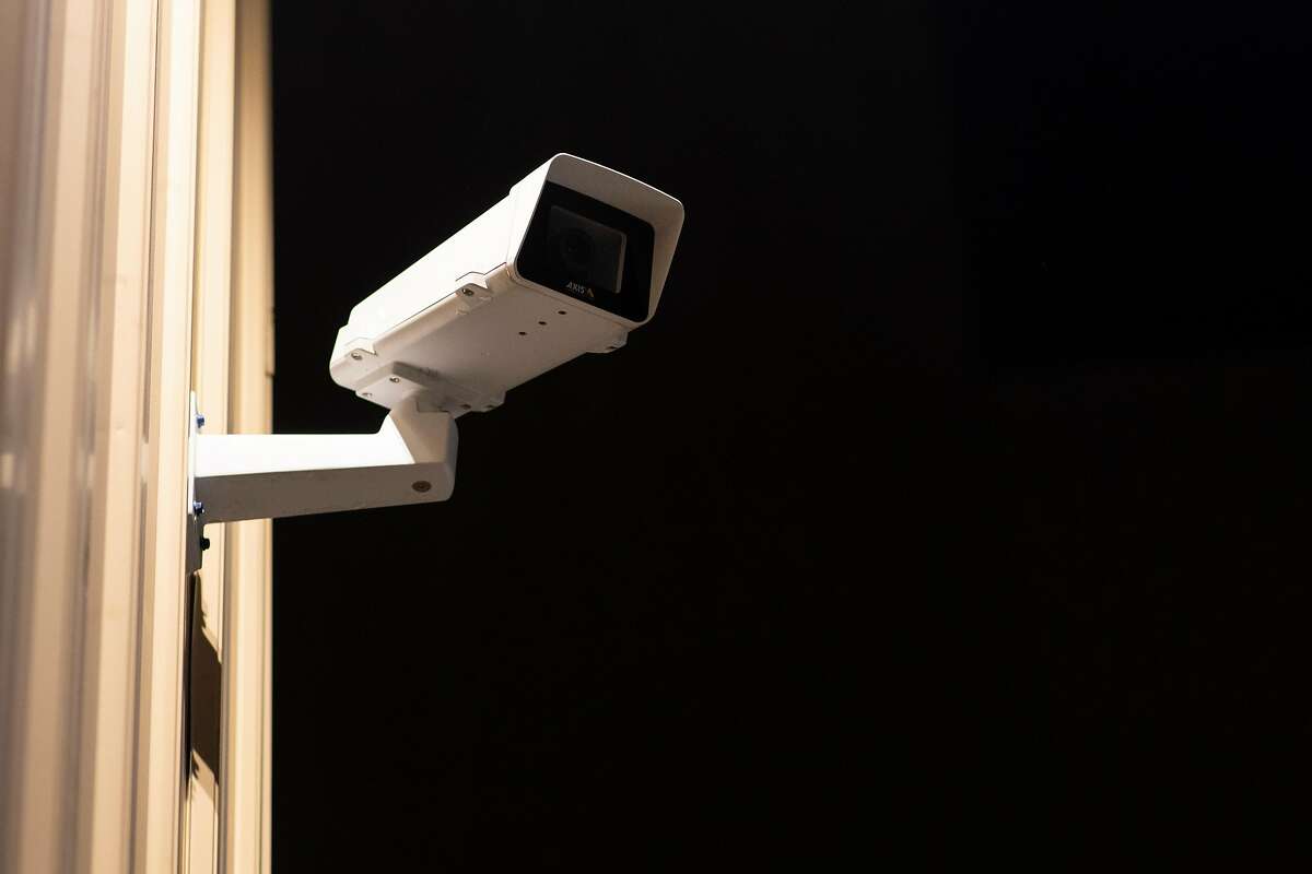 A camera used with Project Green Light, a surveillance program that uses facial recognition technology, in Detroit, June 13, 2019. Studies have shown that facial recognition software can return more false matches for African-Americans than for white people, a sign of what experts call “algorithmic bias.” (Brittany Greeson/The New York Times)