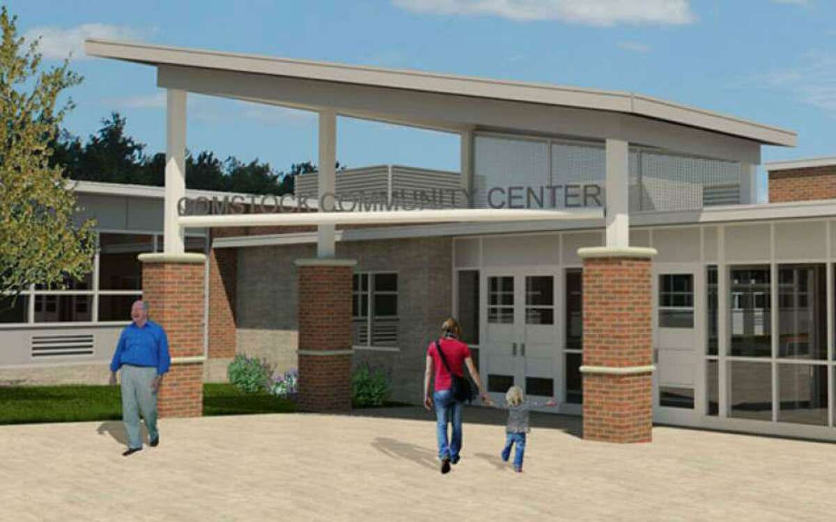 Pictured is people in a previous rendering of the Comstock Community Center in Wilton. Members of the Wilton Democratic Town Committee, (DTC,) are caucusing on Wednesday, July 21, at 7:30 p.m., to approve candidates for this fall's elections.