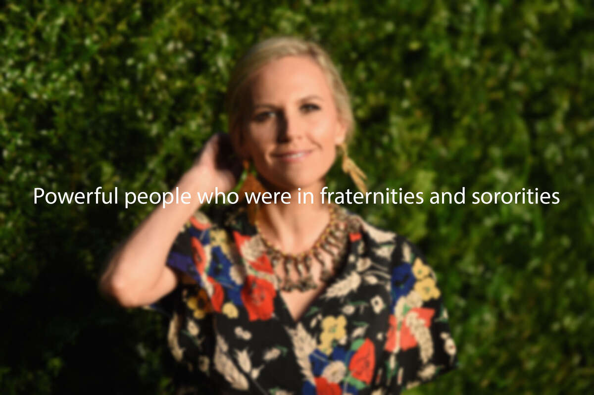 Click through to view the collection of powerful people who were in fraternities and sororities.