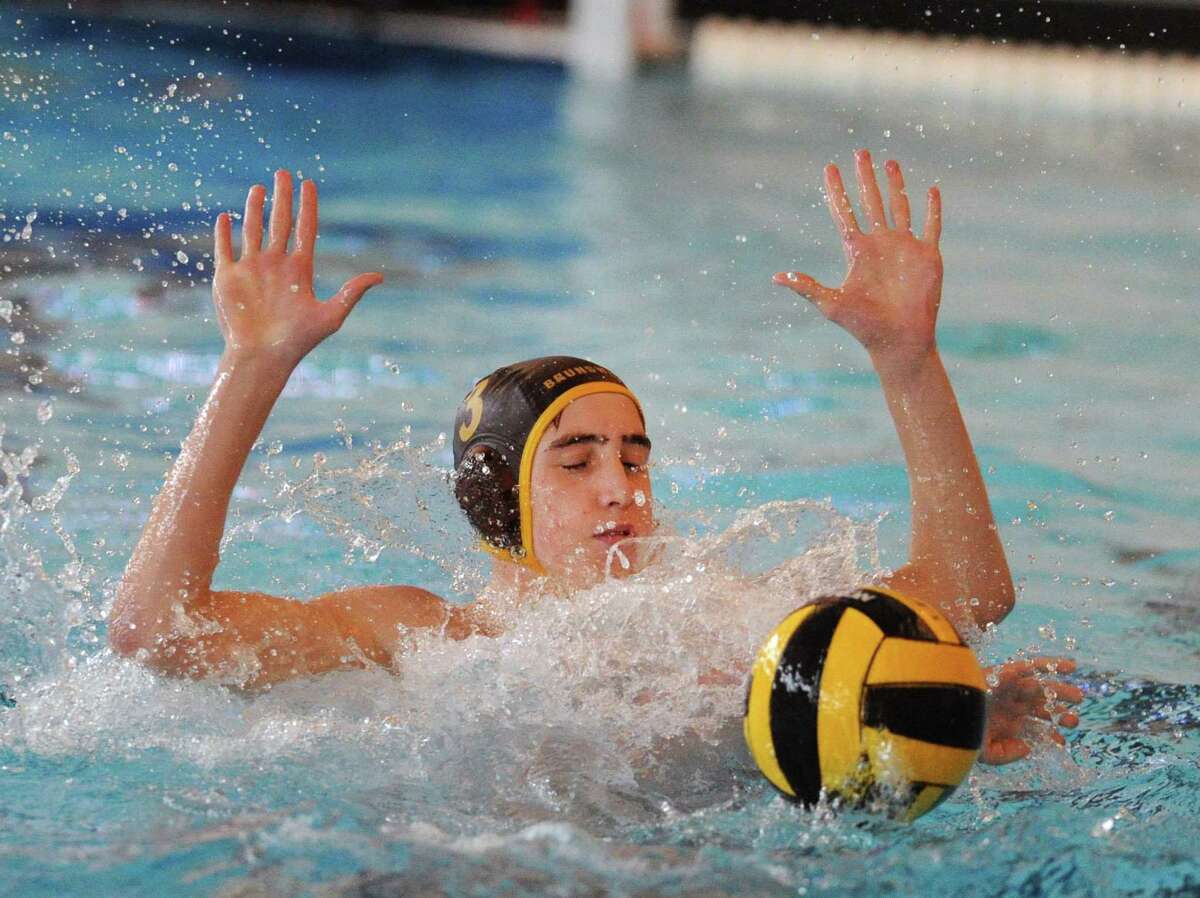 Brunswick water polo player Nico Apostolides earned First Team All-America honors.