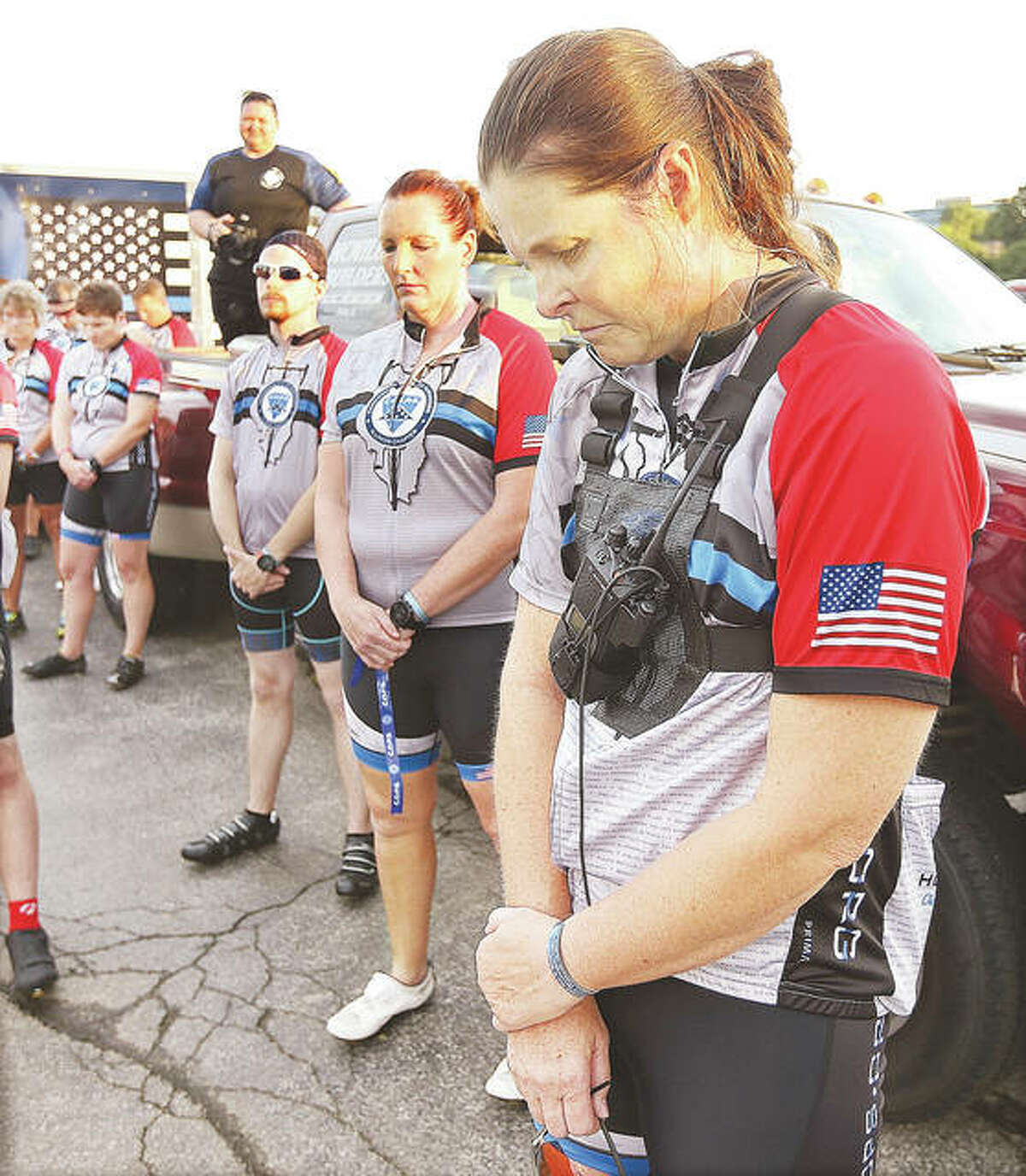 Cops Statewide Bike Ride Launches From Alton