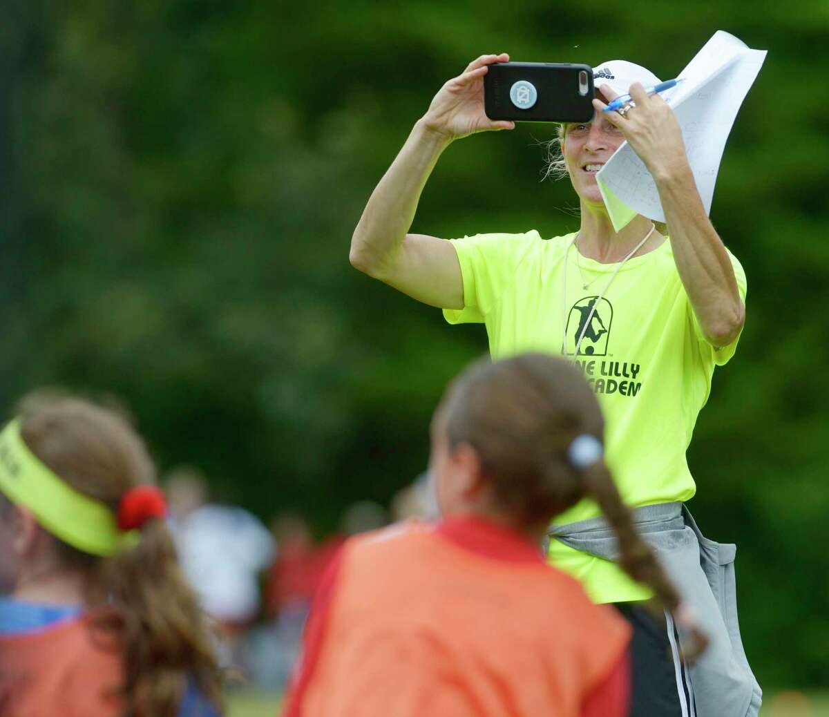 Kristine Lilly leads camp in Wilton, home of her rise to stardom