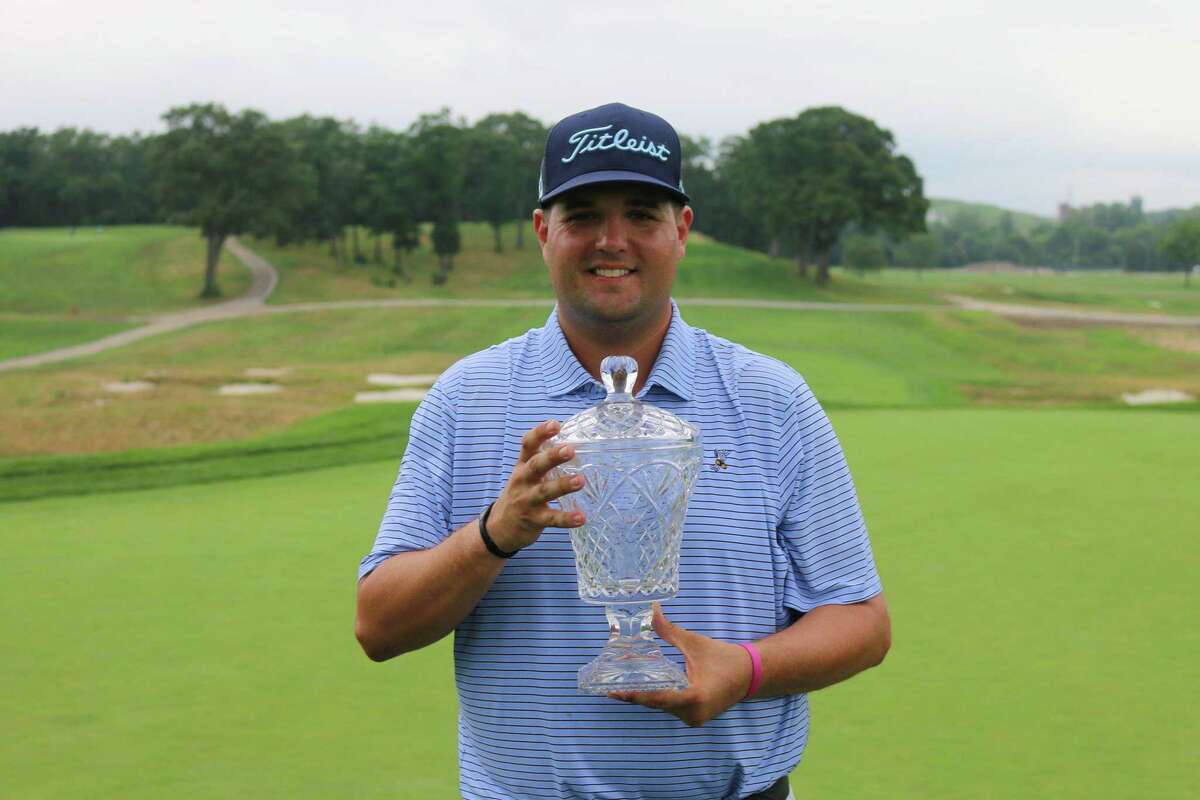 Mike Ballo Jr. of Stamford won the New York State Open Thursday at Bethpage Black in Farmingdale, N.Y.