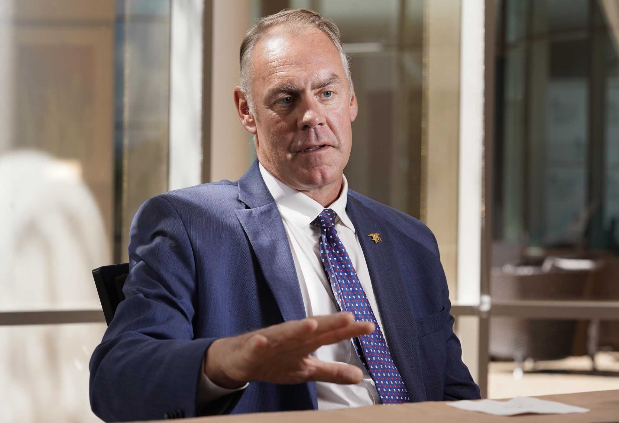 Ryan Zinke touts new career in the oil and gas industry during Houston ...