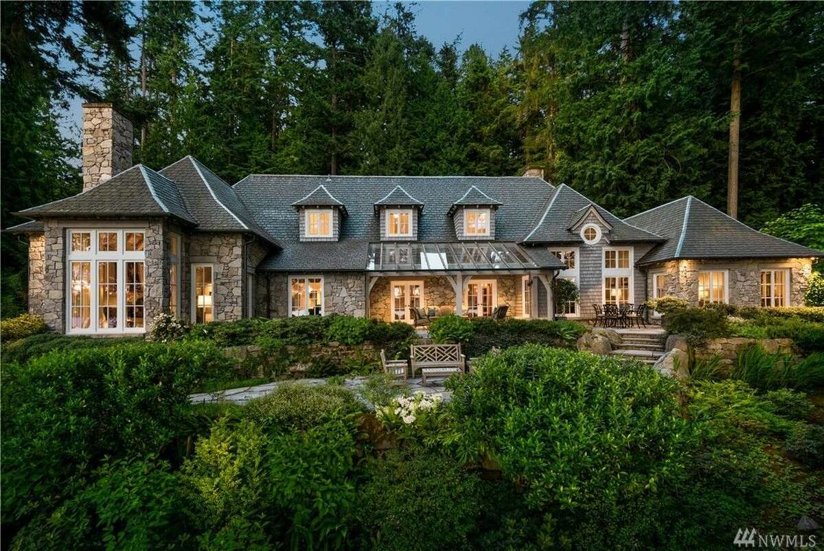 Enjoy a stunning, secluded 38 acres with this Freeland estate