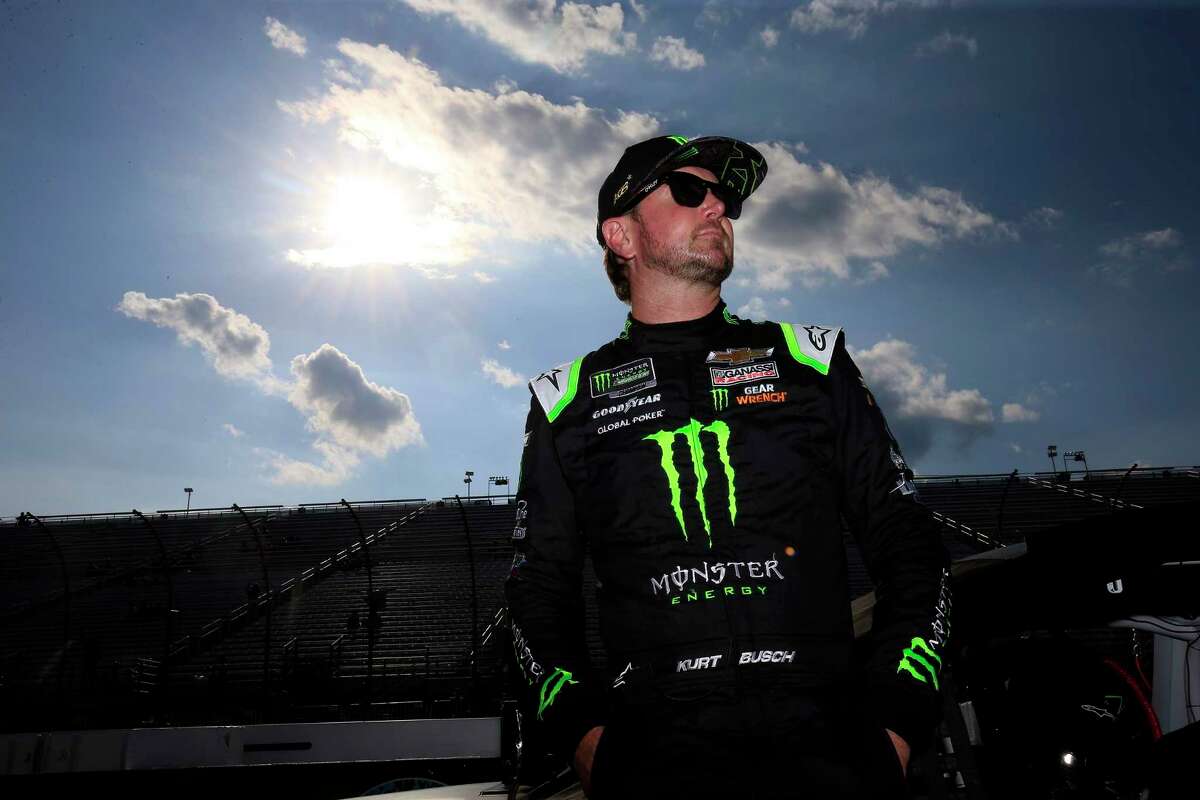 LOUDON, NEW HAMPSHIRE - JULY 19: Kurt Busch, driver of the #1 Monster Energy Chevrolet, stands by his car during qualifying for the Monster Energy NASCAR Cup Series Foxwoods Resort Casino 301 at New Hampshire Motor Speedway on July 19, 2019 in Loudon, New Hampshire. (Photo by Chris Trotman/Getty Images)