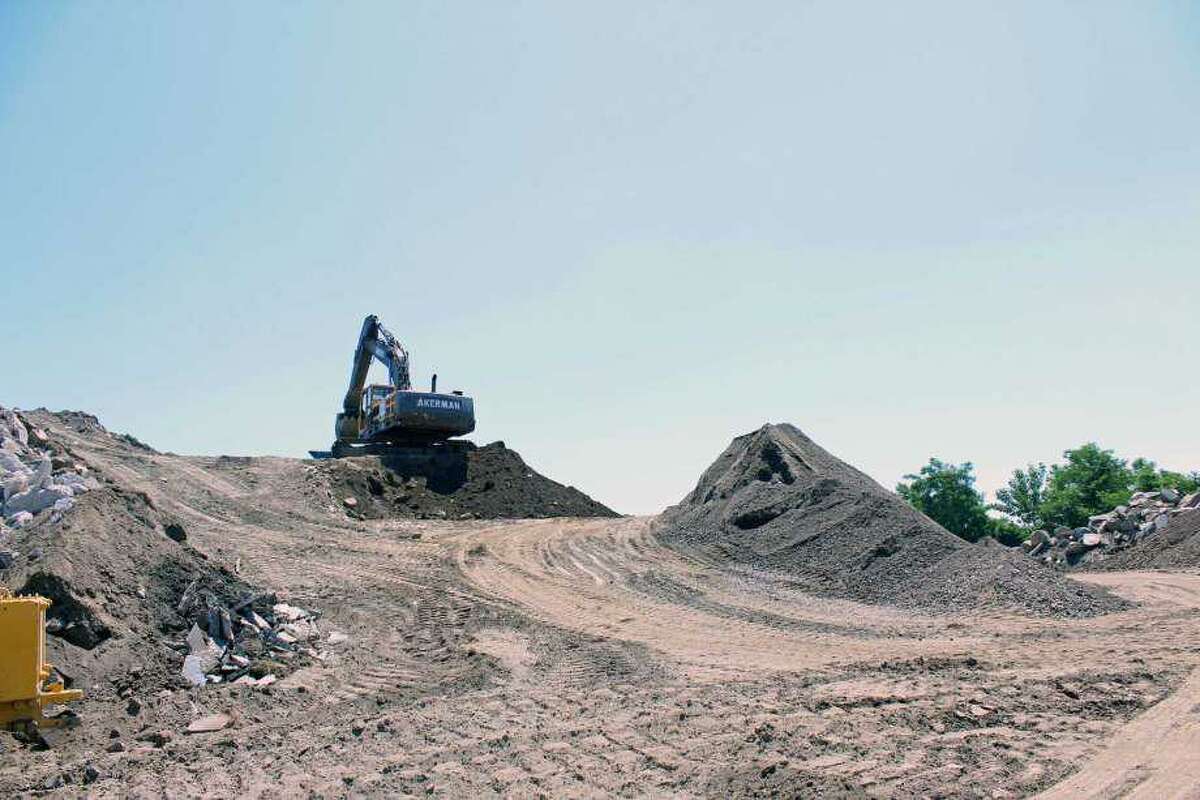 The town and Julian Enterprises are involved in an ongoing legal battle over the fill pile at Richard White Way.