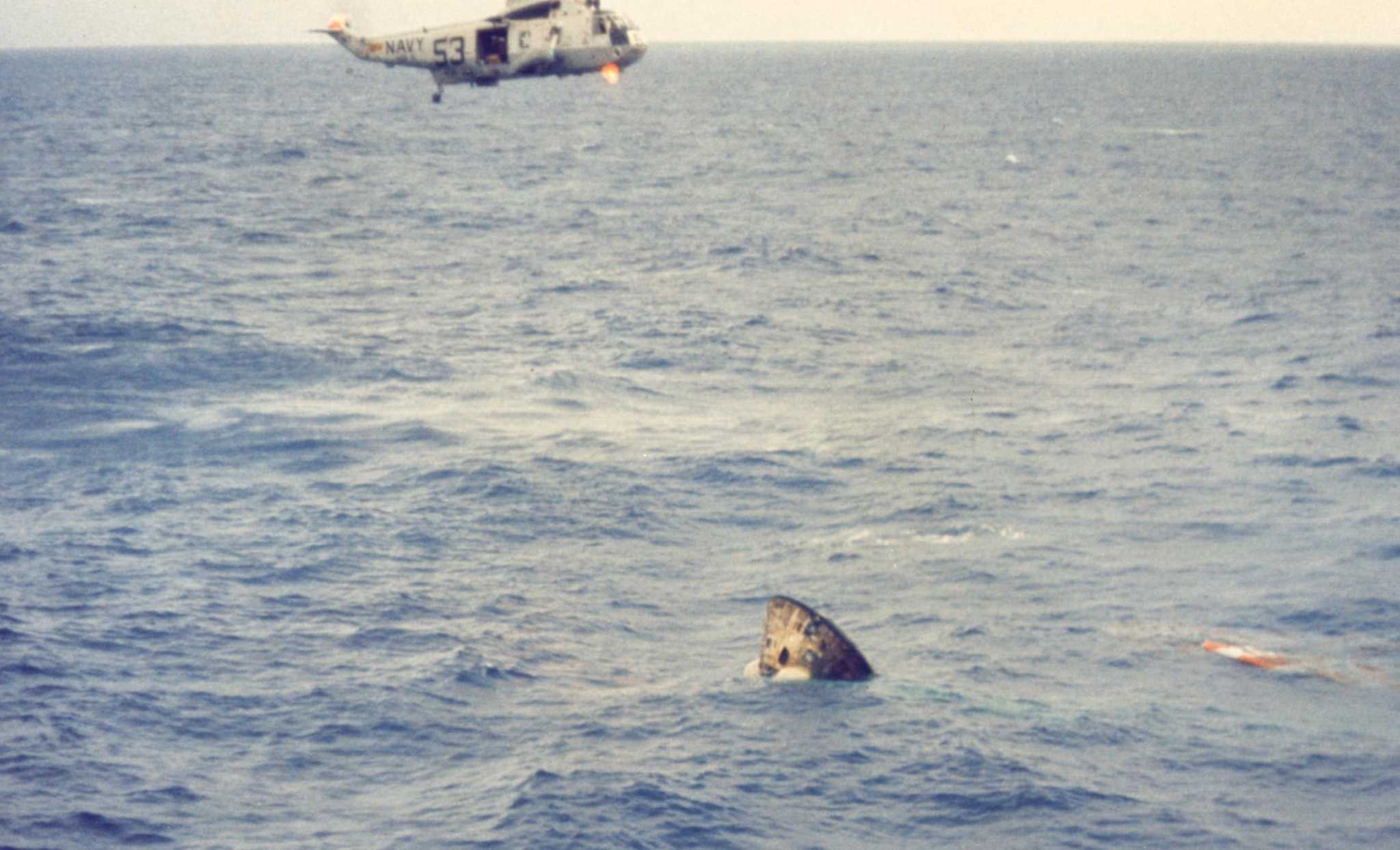 Waiting to exhale Splashdown of Apollo 11 crew 50 years ago brought