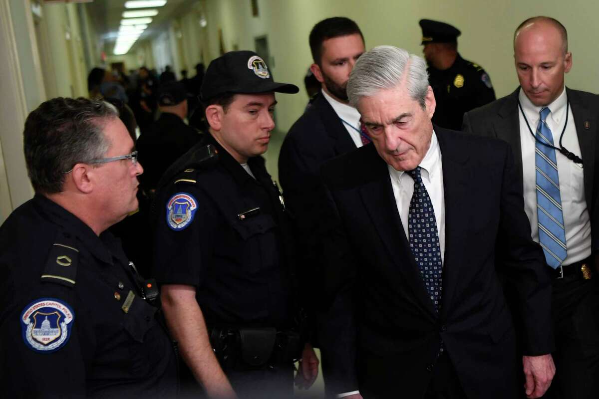 Former special counsel Robert Mueller arrives to testify on Capitol Hill in Washington, Wednesday, July 24, 2019, before the House Judiciary Committee hearing on his report on Russian election interference.