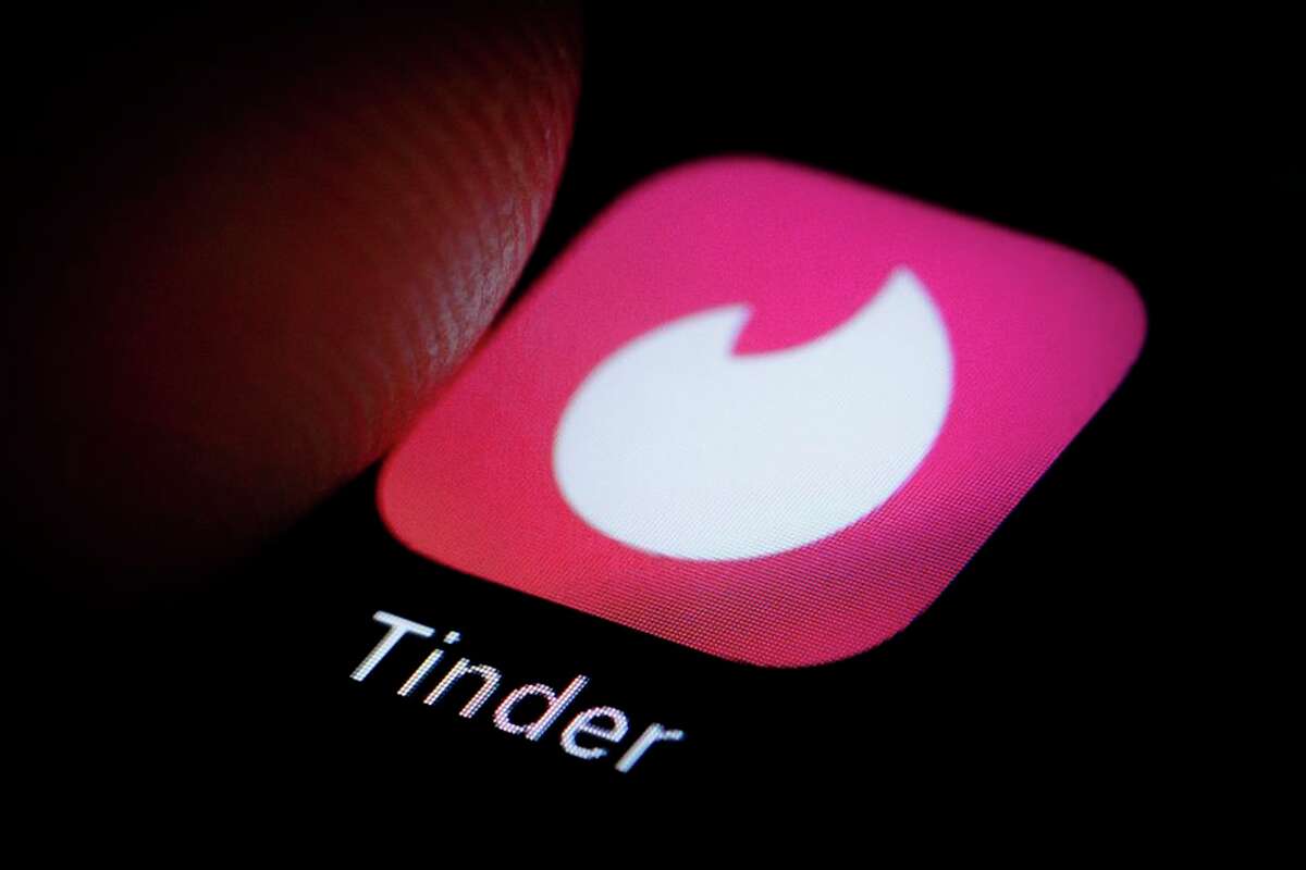 In this file photo, the Tinder app is shown.