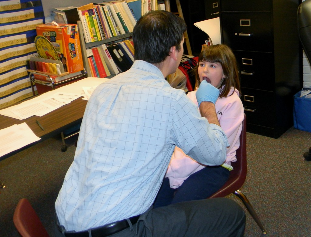 EDUCATION: Rummel Othodontics visits Riverview