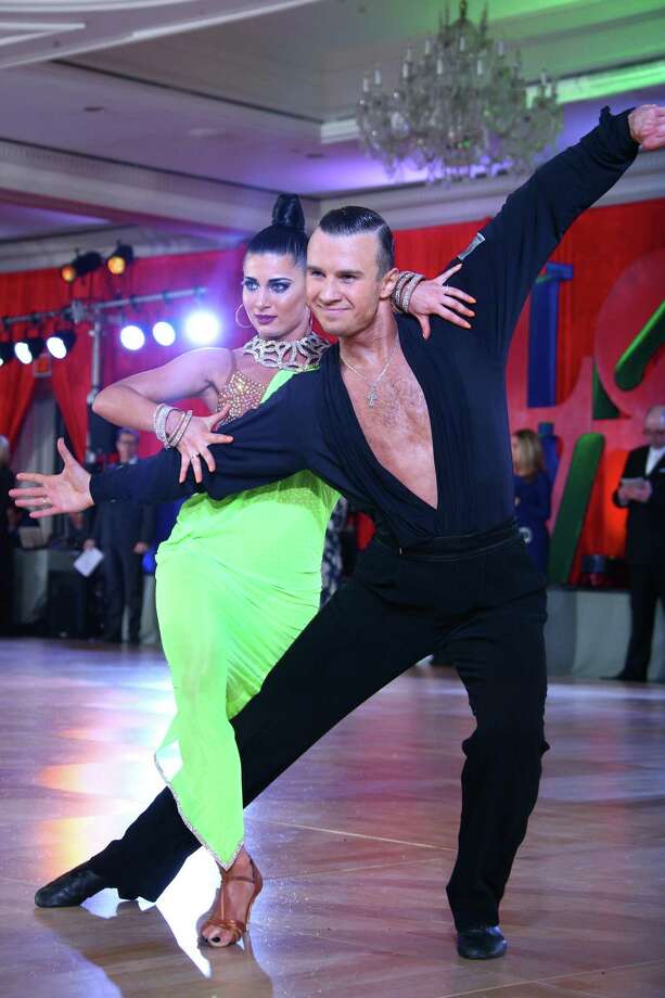 Latin Ballroom Dance Couple From Russia Performs In