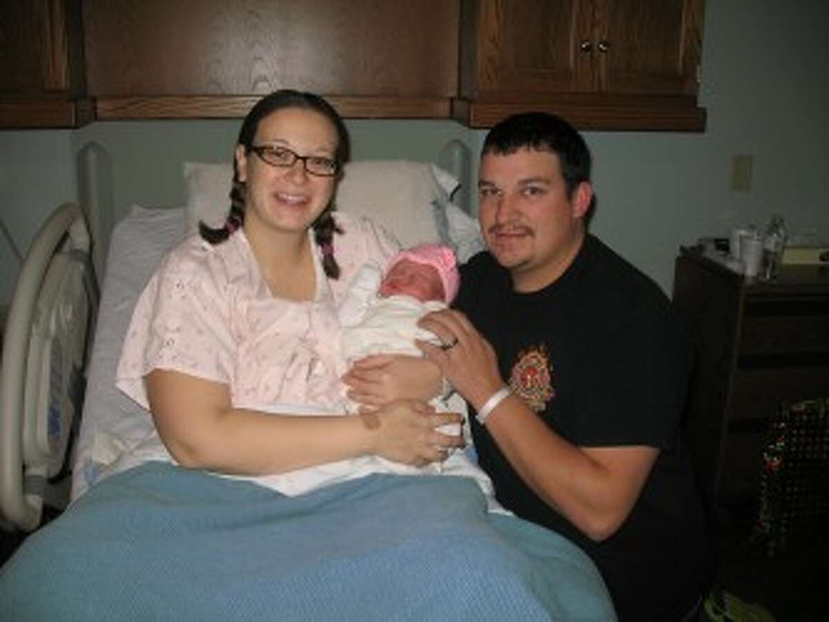 NEWBORN: Niki and Ron Ray, of Canadian Lakes, welcomed their daughter, Quinn Lynn Ray, at 2:47 p.m. on Tuesday at the Birthing Center at Mecosta County Medical Center.