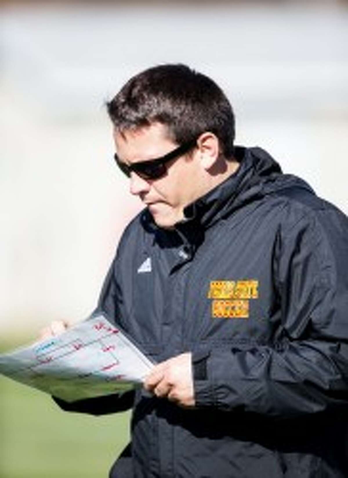 AT WORK: Andy McCaslin takes over as women’s soccer coach at FSU after serving as an assistant last season. (Courtesy photo)