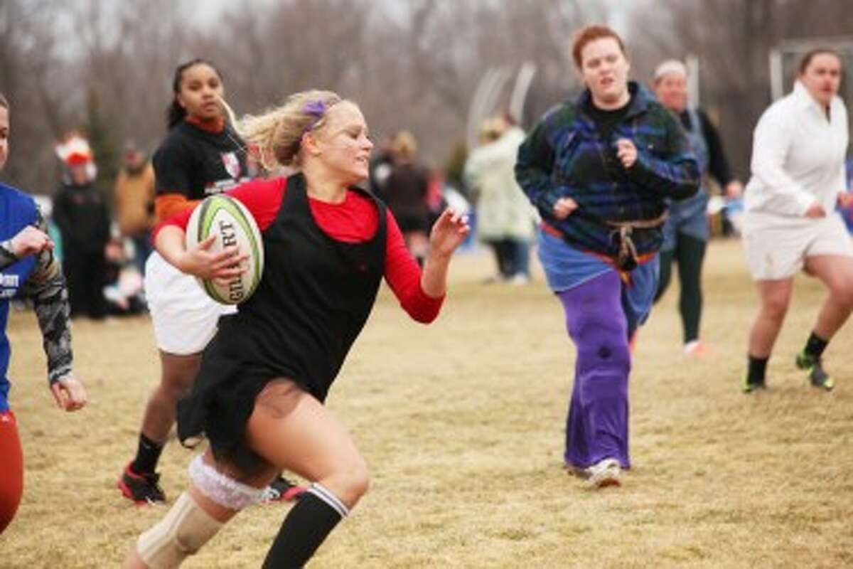 ROUGH PLAY Ferris State women's rugby hosts fiveschool offseason scrimmage in Big Rapids