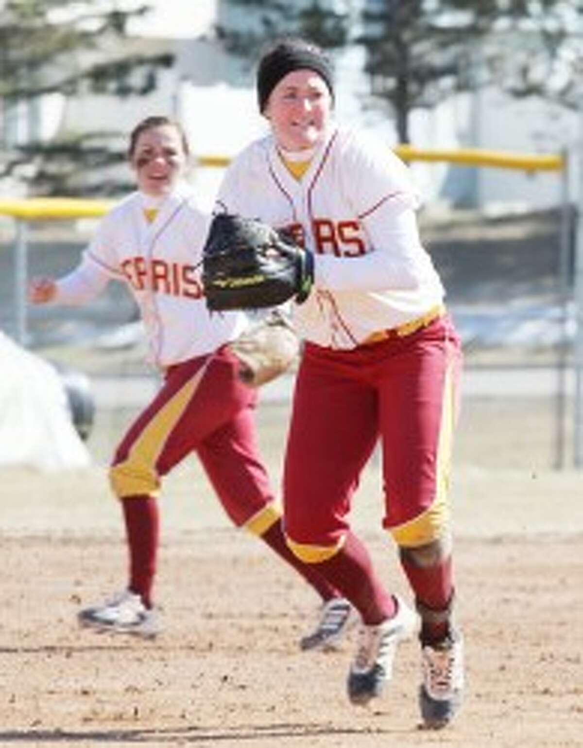 BIG WEEK: Amy Dunleavy had three home runs and 11 RBIs for Ferris State last week. (Pioneer file photo)
