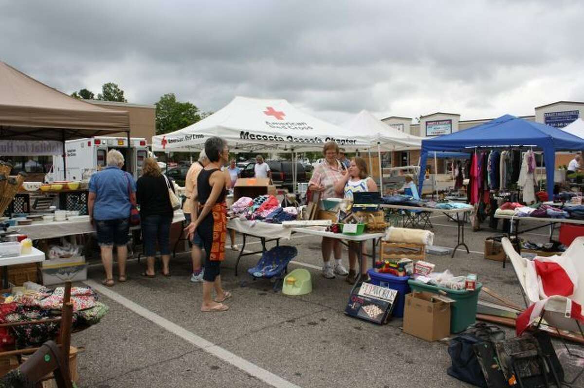 The All City Yard Sale will take place from 8 a.m. to 2 p.m. on Friday, Aug. 1, at the south end of the downtown farmers market in the parking lot south of Big Rapids City Hall on Michigan Avenue. (Pioneer file photo)