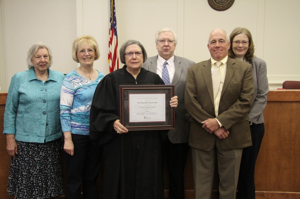 Grant honored with Northern Lights civics award for sobriety court work