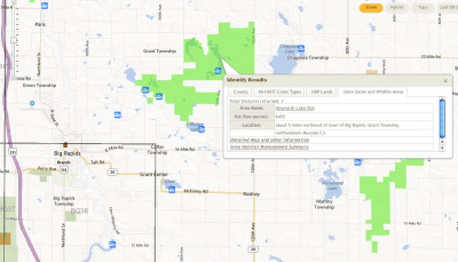 Michigan Dnr Hunting Maps Hunting for a hunting spot? There's an app for that   Big Rapids 