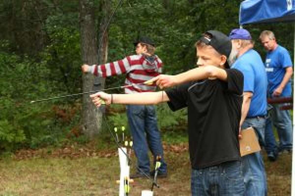 Attendees learn while competing at Blessing of the Bows event