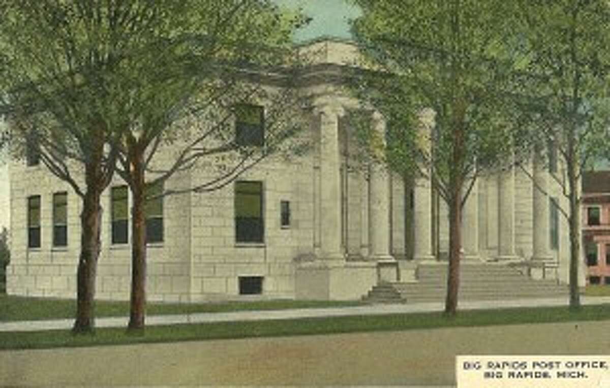 The Big Rapids Post Office undergoes more than a year of construction