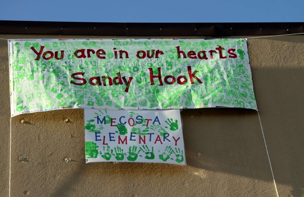 Mecosta shows support for Sandy Hook Elementary