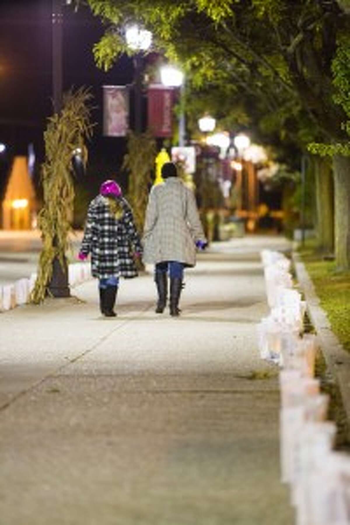 Relay for Life Luminaria Ceremony lights up Michigan Avenue