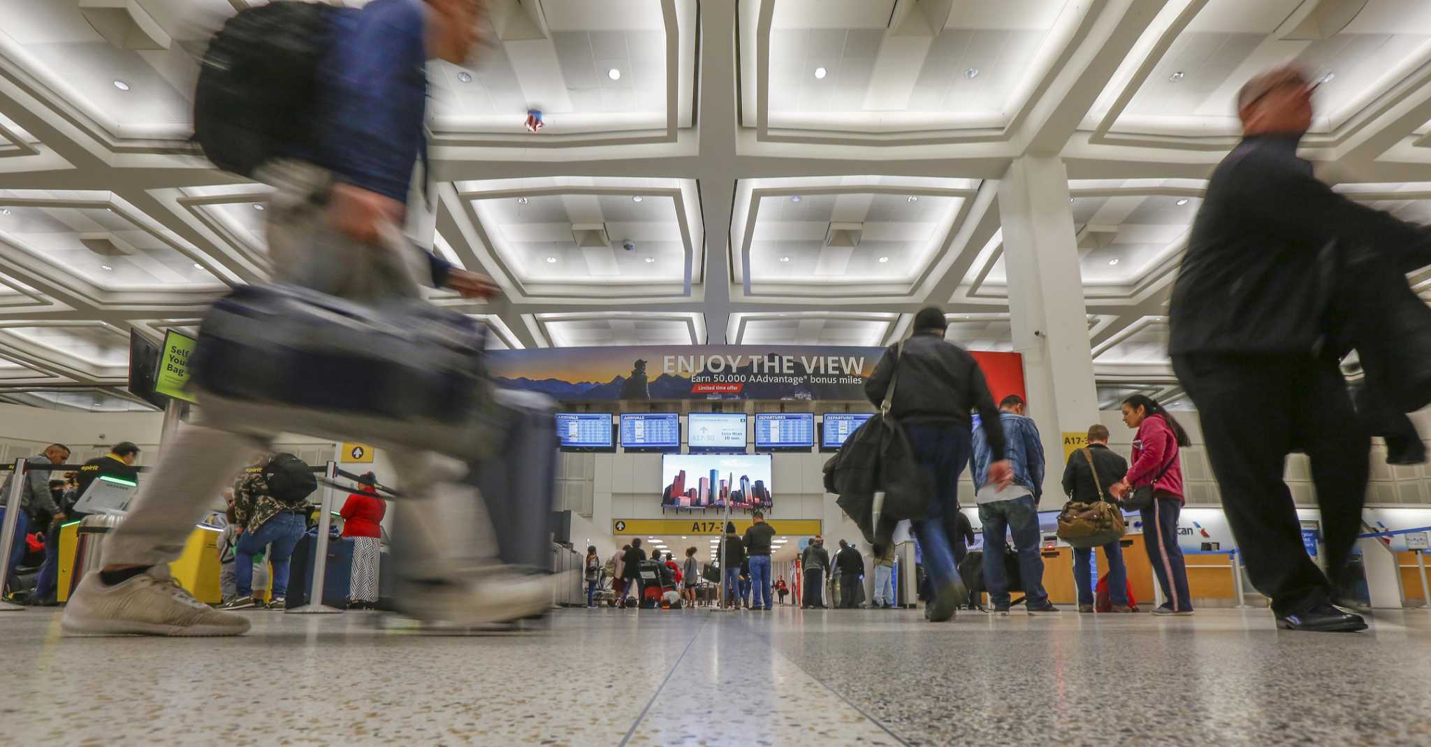 You can fly internationally out of IAH and Hobby again