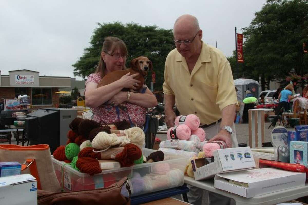 Residents, visitors check out All City Yard Sale