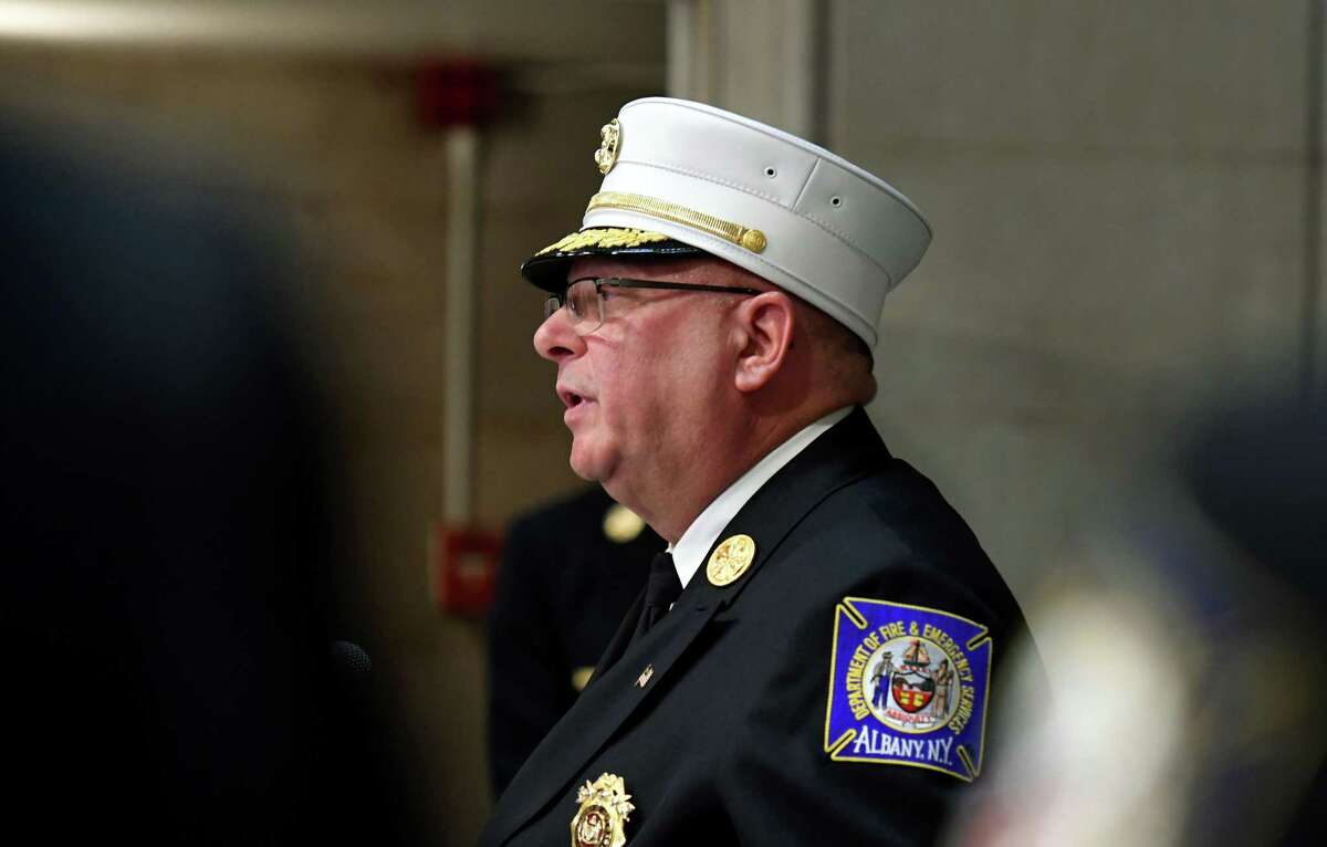 Photos Albany Fire Department new leaders