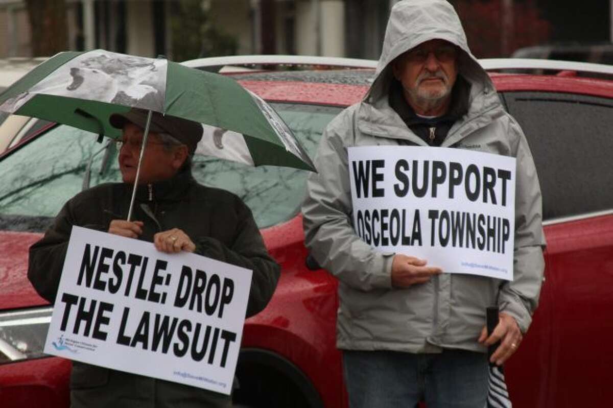 WATER FIGHT Con MCWC claims Nestlé should stop pumping because of