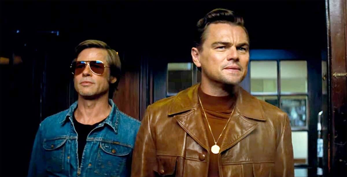 Brad Pitt and Leonardo DiCaprio star in "Once Upon a Time...In Hollywood."