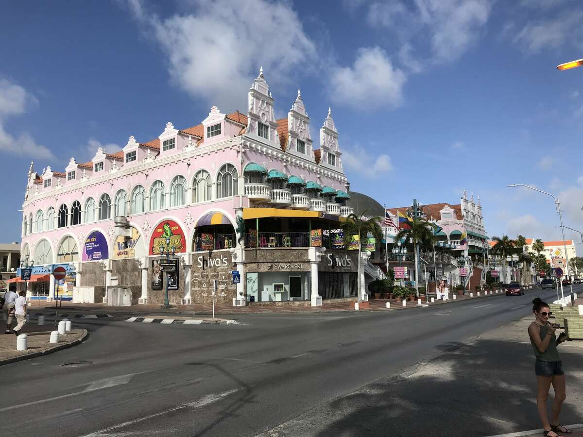 Royal Plaza Mall, Oranjestad, Aruba on June 17, 2018. 