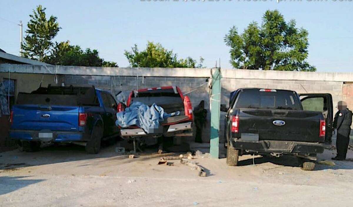 Three vehicles were recovered in Nuevo Laredo by authorities after they were reported stolen.