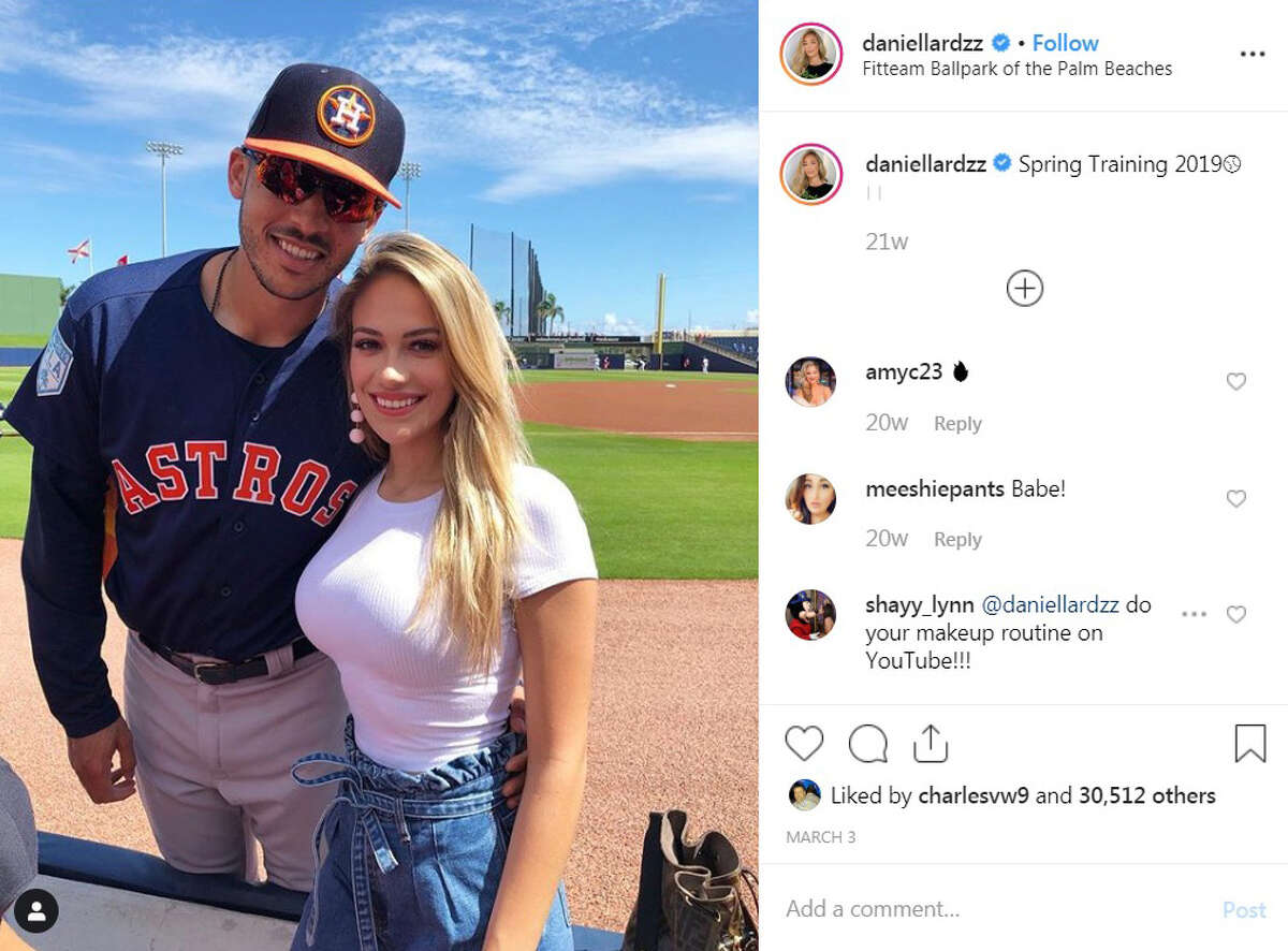 Houston Astros' Carlos Correa Proposes To Girlfriend After World