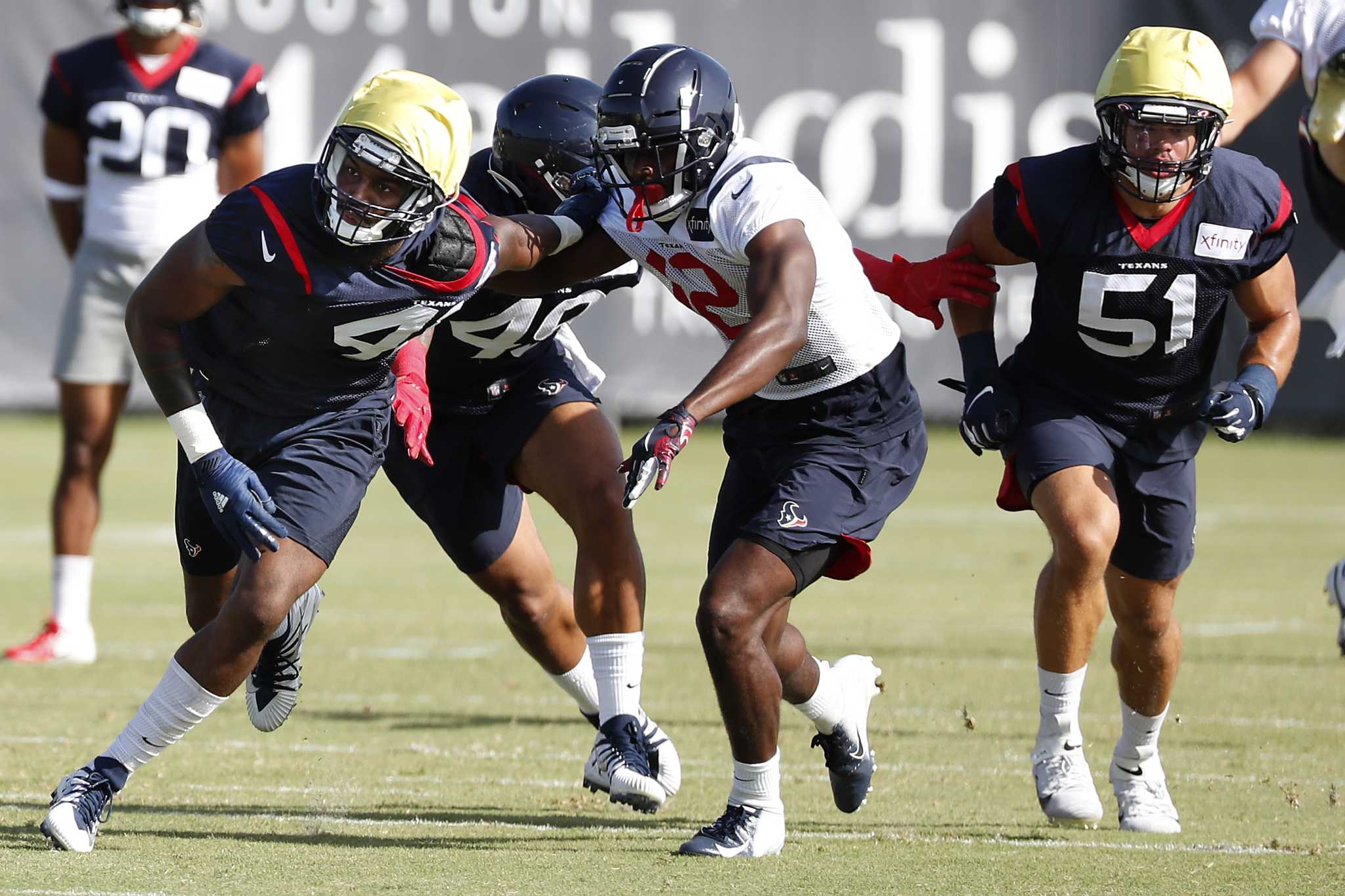 Texans safety Justin Reid returns to practice after car accident