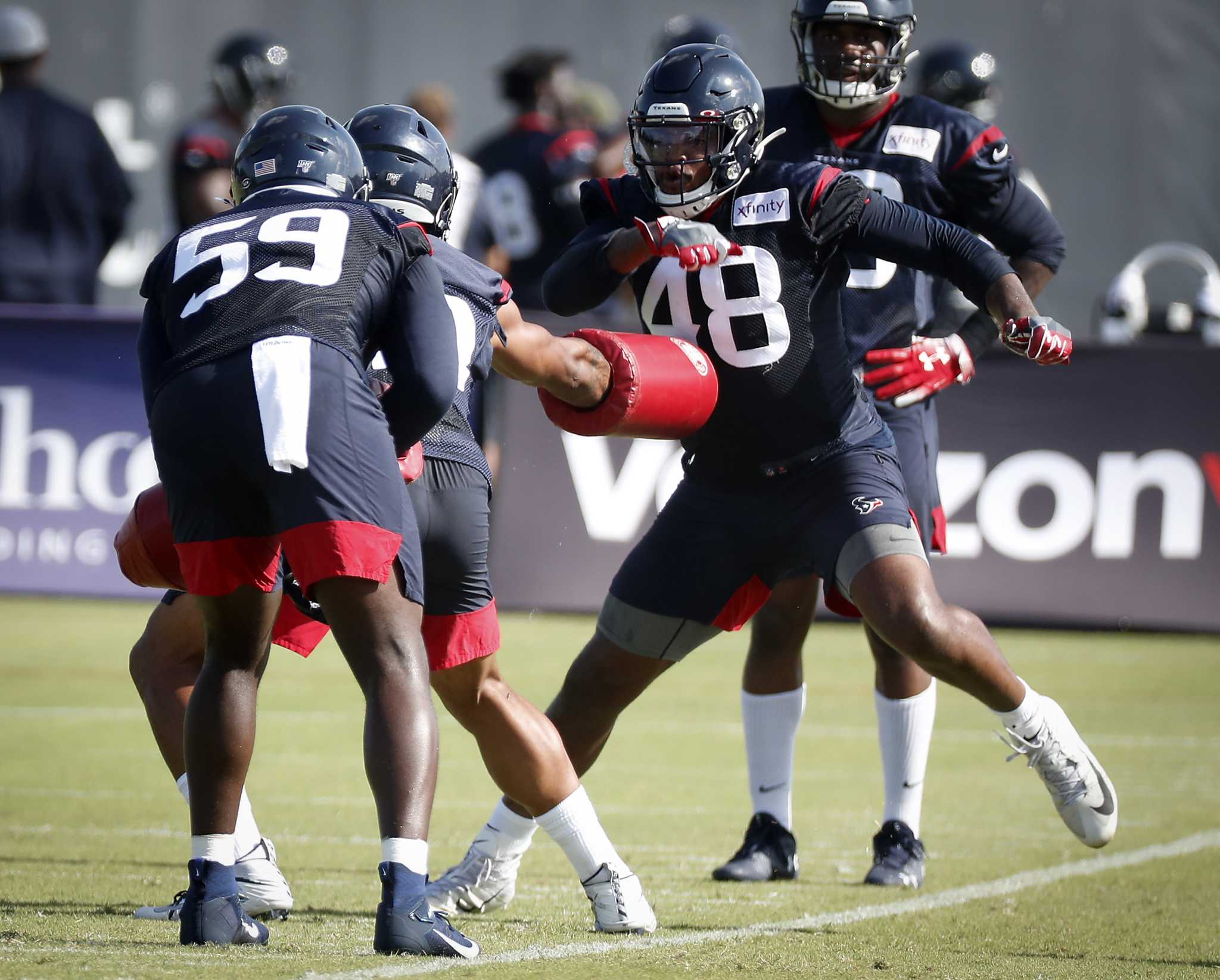 Texans safety Justin Reid returns to practice after car accident