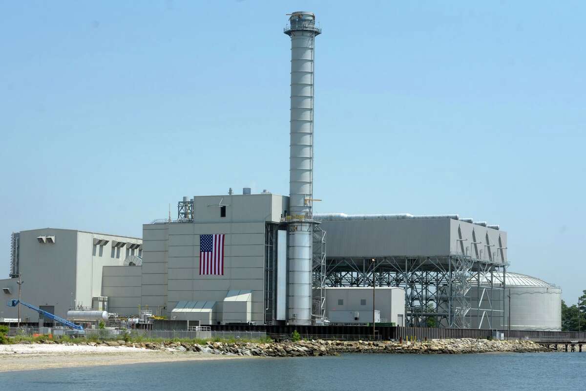 PSEG’s Bridgeport Harbor Station Unit #5, the new natural gas-fired power plant now online in Bridgeport, Conn., July 29, 2019.