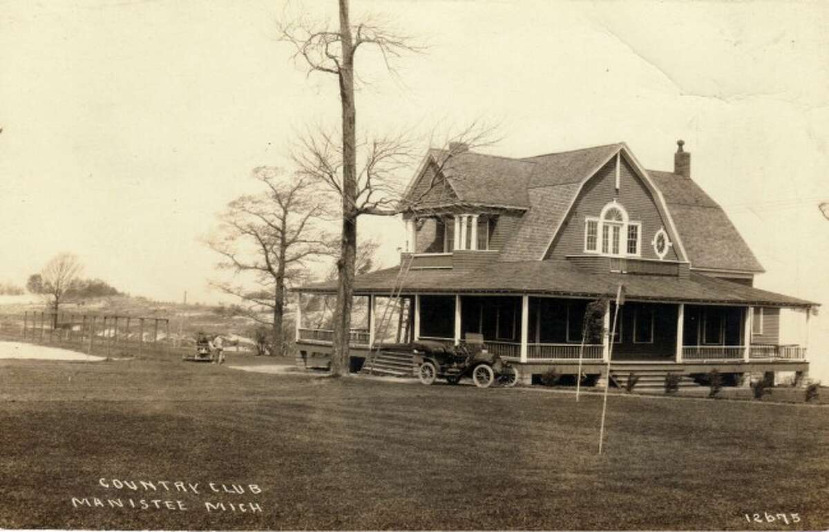 The Manistee Golf and Country Club is shown in this early 1900s picture.