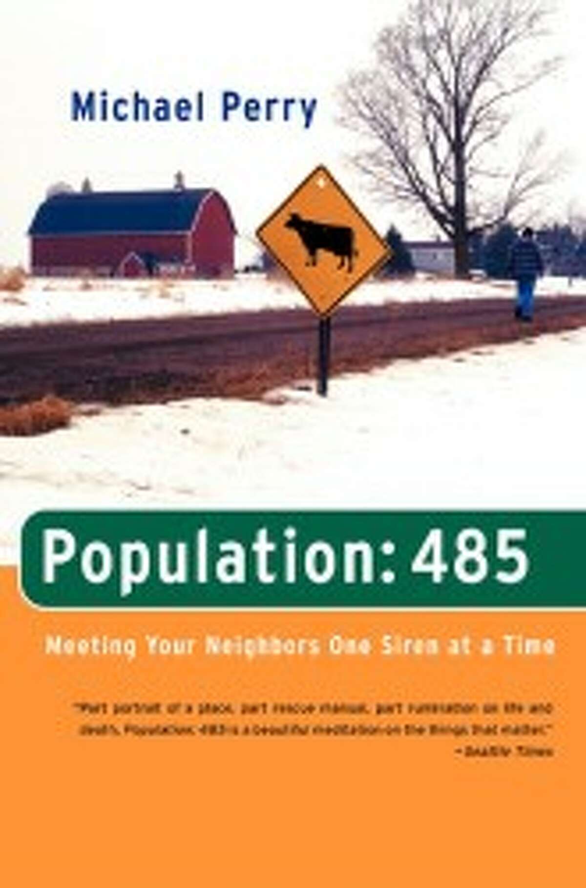 Excerpts from the book “Population 485,” which chronicles the life of a small-town volunteer fire department, will be read at the Bear Lake Township fire hall at 7 p.m. on World Book Night, Tuesday, April 23.