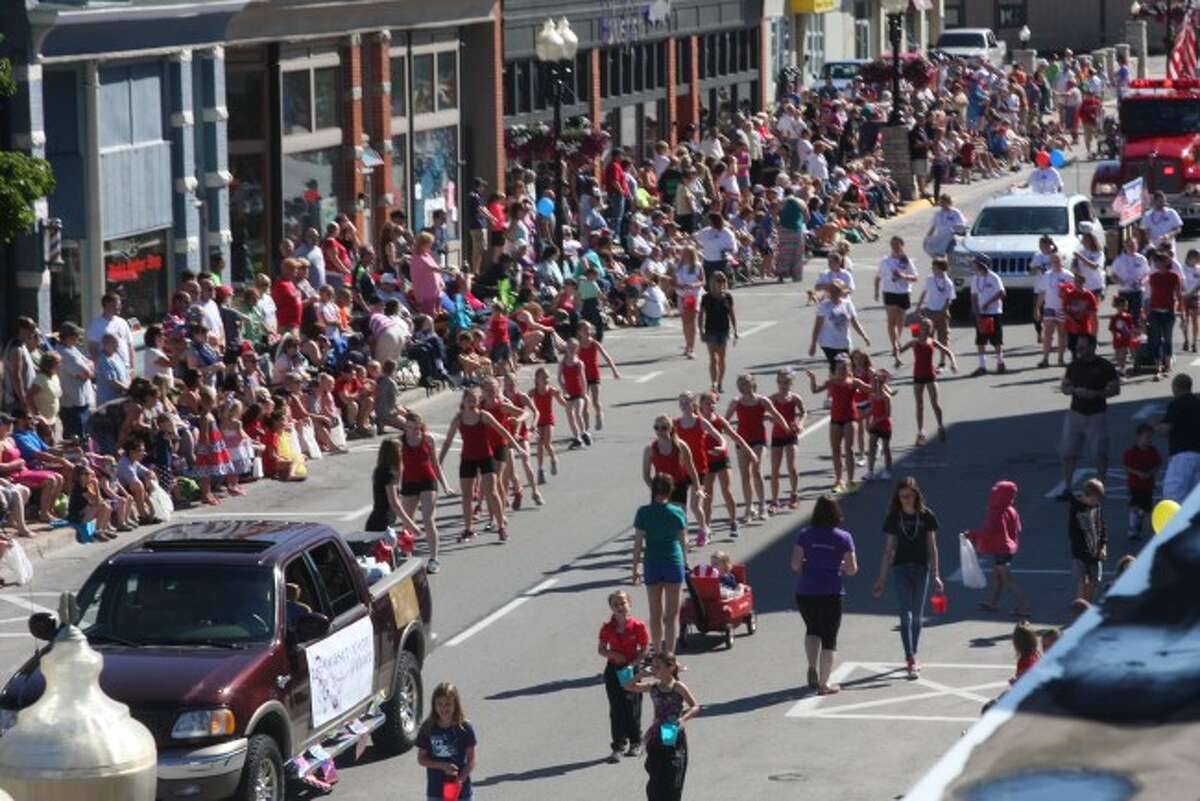 The 2015 Manistee National Forest Festival has some exciting changes awaiting the thousands who attend the annual event. Shown is a scene from the 2014 parade in downtown Manistee.