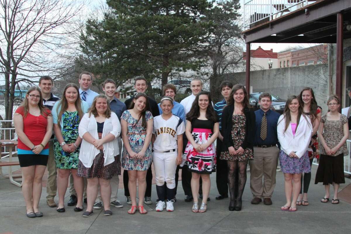 During the Excellence in Education Awards program on Wednesday students from the junior class and their mentors were honored. Those juniors selected for this honor by their principals were Katlyn Adams, Seth Harrington, Kellie Johnson, Shadow Luzier, Moriah Miltgen, Lucas Richardson, Daniele Dice, jeremy Bigalke, Christopher Buswinka, Makayla Sanchez, Sarah Chandler, John Kutcschke, Haley Maser, Cheyanne Schlafley, Nicholas Veine, Carlos Rivera and Brittany Trombley.